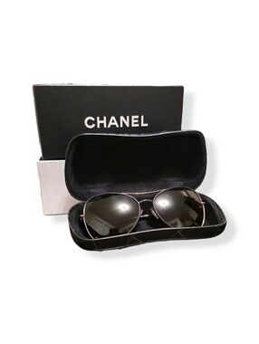 Chanel Metal Lambskin  Pilot Sunglasses | 4227-Q |  470/5S